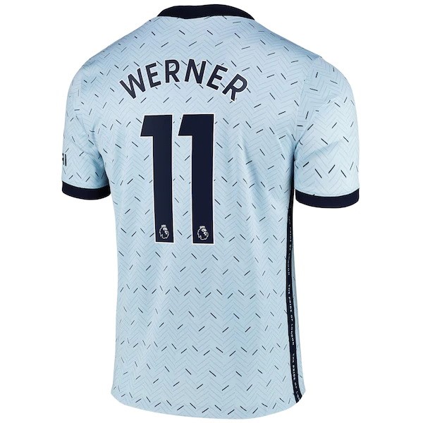 Camiseta Chelsea NO.11 Werner 2ª Kit 2020 2021 Azul